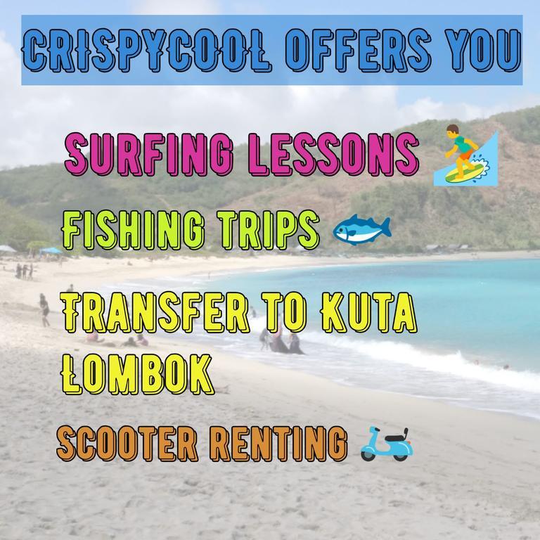 Crispycool Homestay Kuta (Lombok) Exterior foto